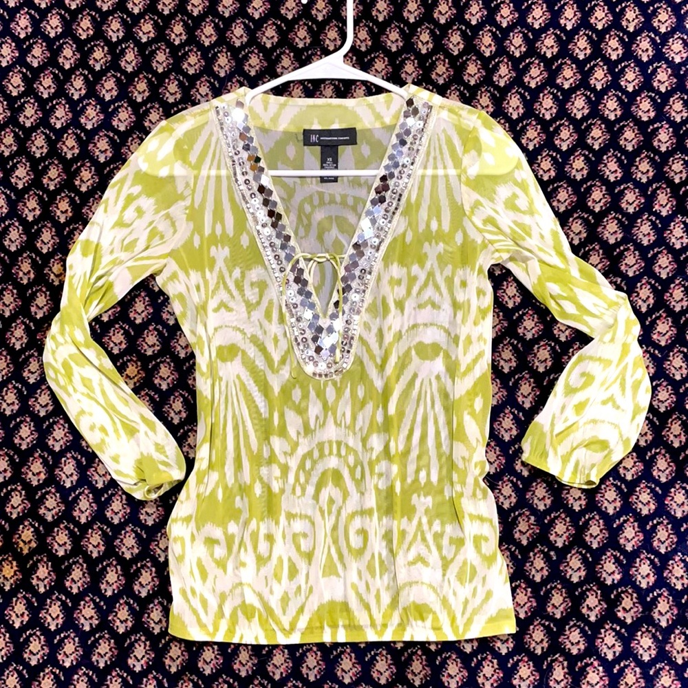 International Concepts Sheer Top - donated 2/28